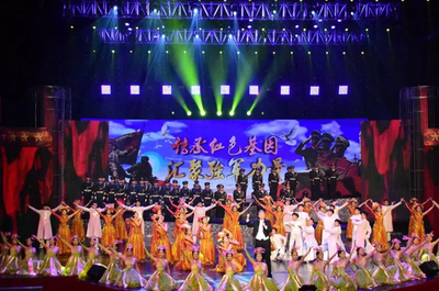 傳承紅色基因，匯聚強軍力量——主題文藝演出圓滿落幕